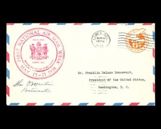 1938 National Air Mail Week U.S. Commemorative Cover