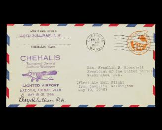 1938 National Air Mail Week U.S. Commemorative Cover