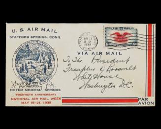 1938 National Air Mail Week U.S. Commemorative Cover