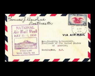 1938 National Air Mail Week U.S. Commemorative Cover