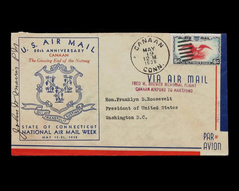 1938 National Air Mail Week U.S. Commemorative Cover