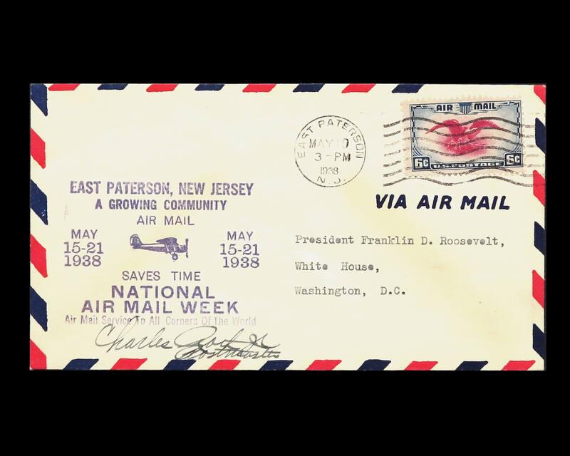 1938 National Air Mail Week U.S. Commemorative Cover
