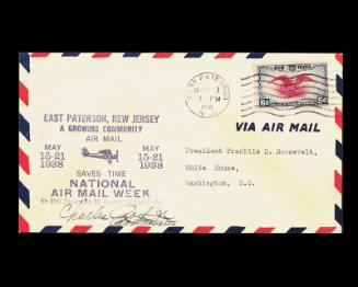 1938 National Air Mail Week U.S. Commemorative Cover