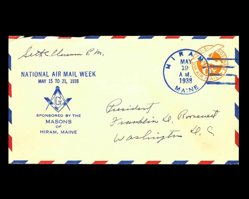 1938 National Air Mail Week U.S. Commemorative Cover