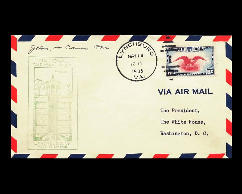 1938 National Air Mail Week U.S. Commemorative Cover