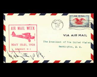 1938 National Air Mail Week U.S. Commemorative Cover