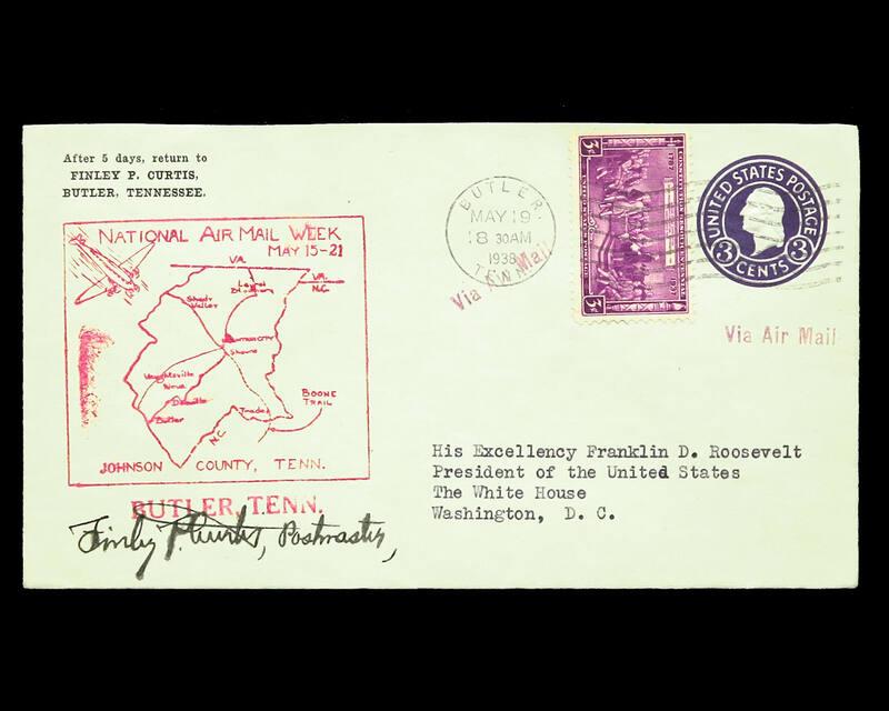 1938 National Air Mail Week U.S. Commemorative Cover