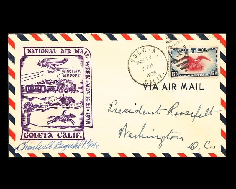 1938 National Air Mail Week U.S. Commemorative Cover