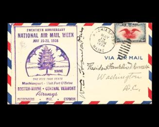 1938 National Air Mail Week U.S. Commemorative Cover