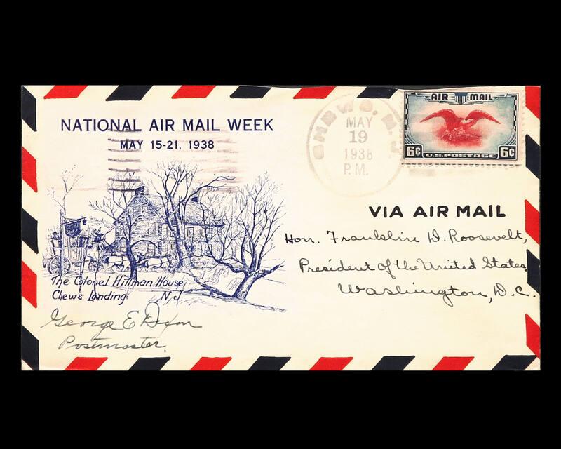 1938 National Air Mail Week U.S. Commemorative Cover