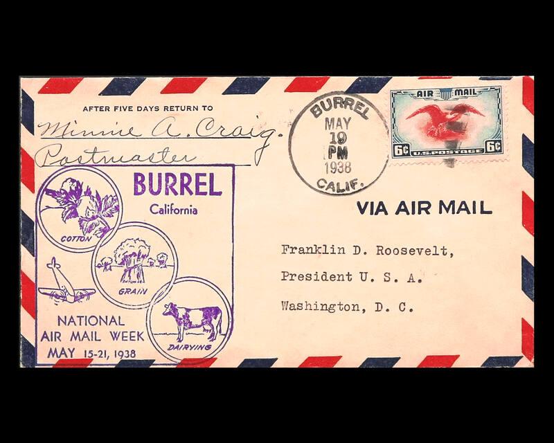 1938 National Air Mail Week U.S. Commemorative Cover