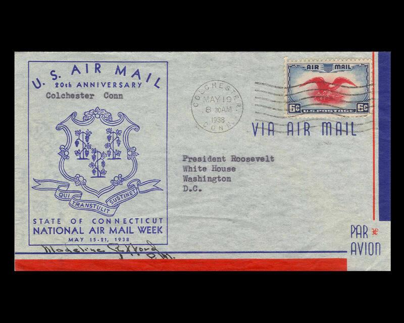1938 National Air Mail Week U.S. Commemorative Cover