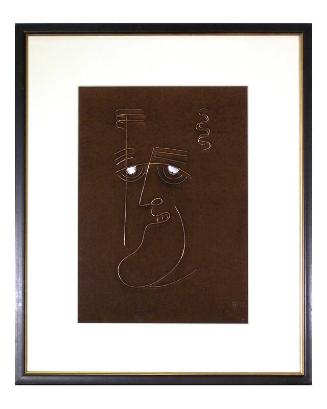 Caricature Portrait of Franklin D. Roosevelt