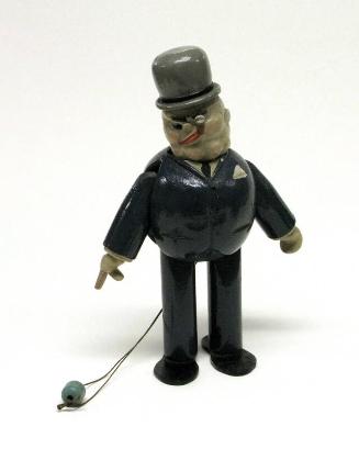 Winston Churchill Jumping Jack Toy
