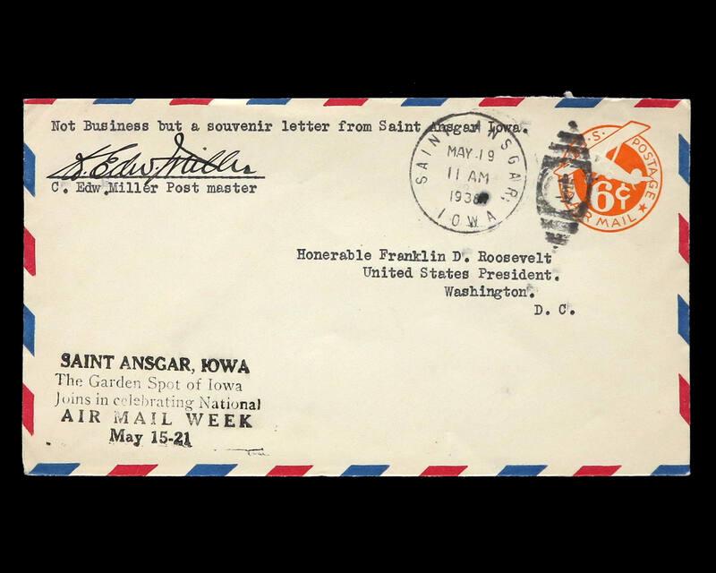1938 National Air Mail Week U.S. Commemorative Cover