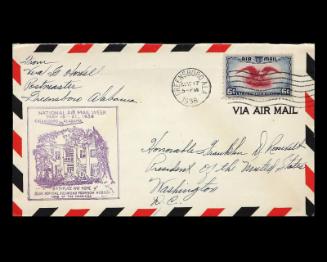 1938 National Air Mail Week U.S. Commemorative Cover