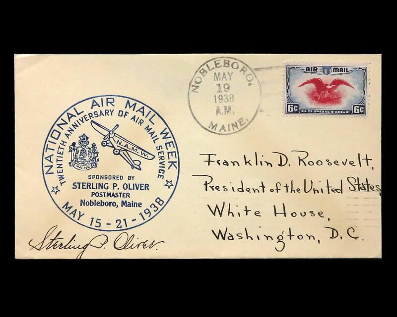 1938 National Air Mail Week U.S. Commemorative Cover