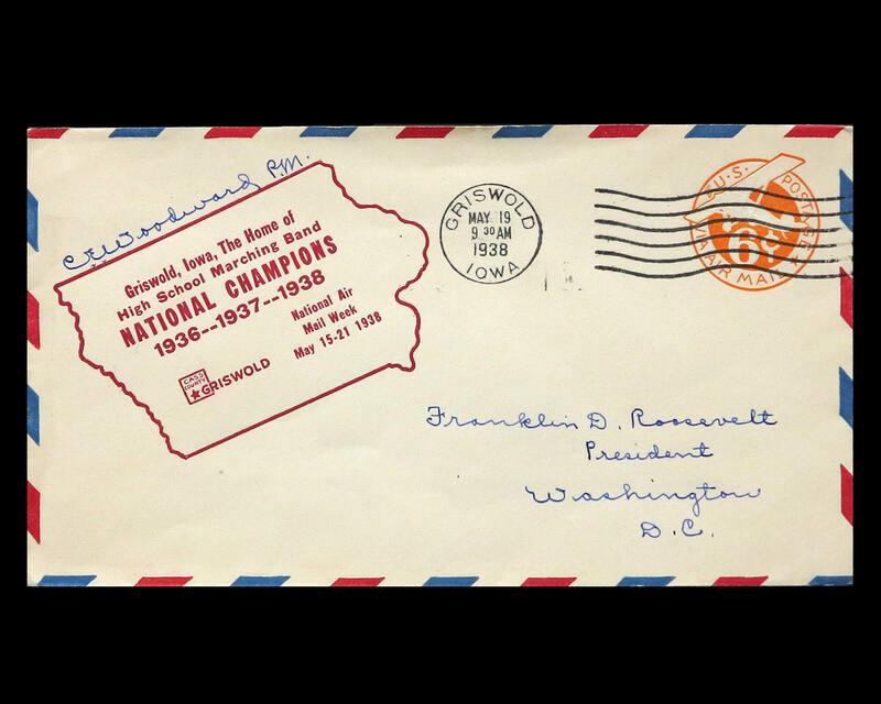 1938 National Air Mail Week U.S. Commemorative Cover