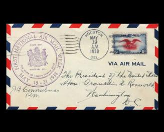 1938 National Air Mail Week U.S. Commemorative Cover
