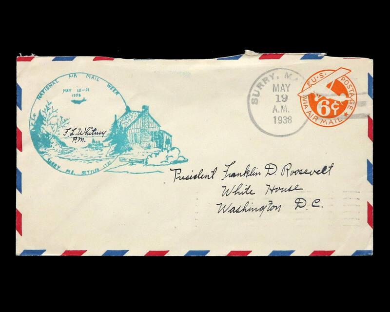 1938 National Air Mail Week U.S. Commemorative Cover