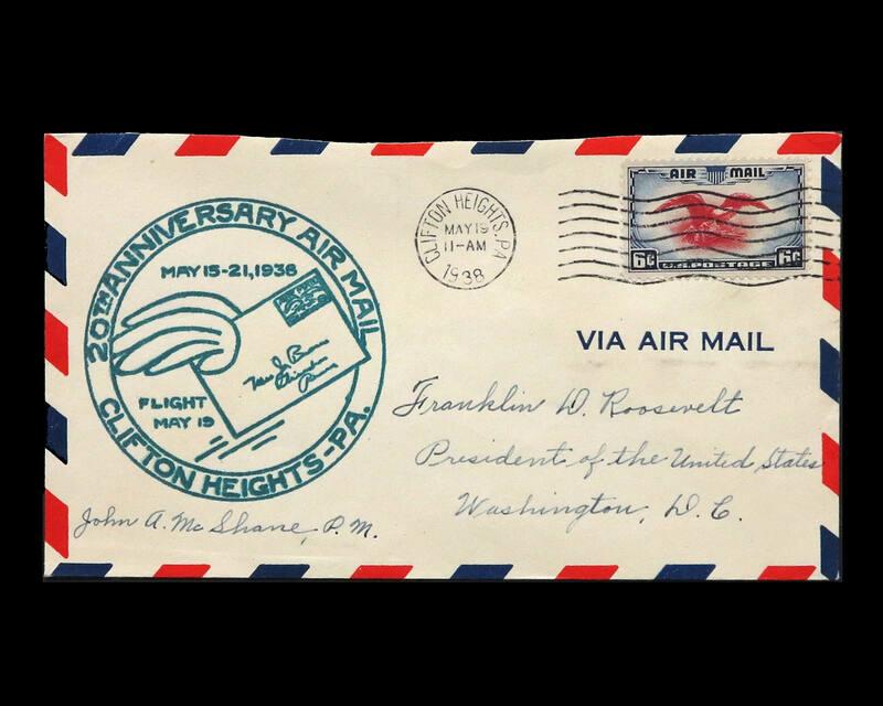1938 National Air Mail Week U.S. Commemorative Cover