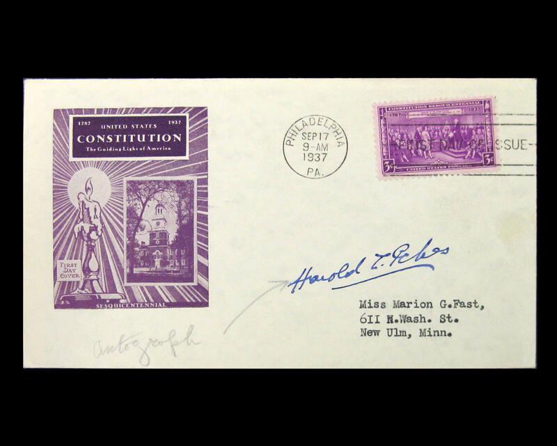 3¢ Adoption of the Constitution Sesquicentennial U.S. First Day Cover