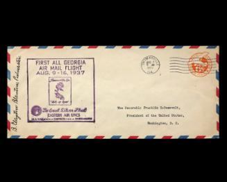 Georgia First Flight U.S. Commemorative Cover