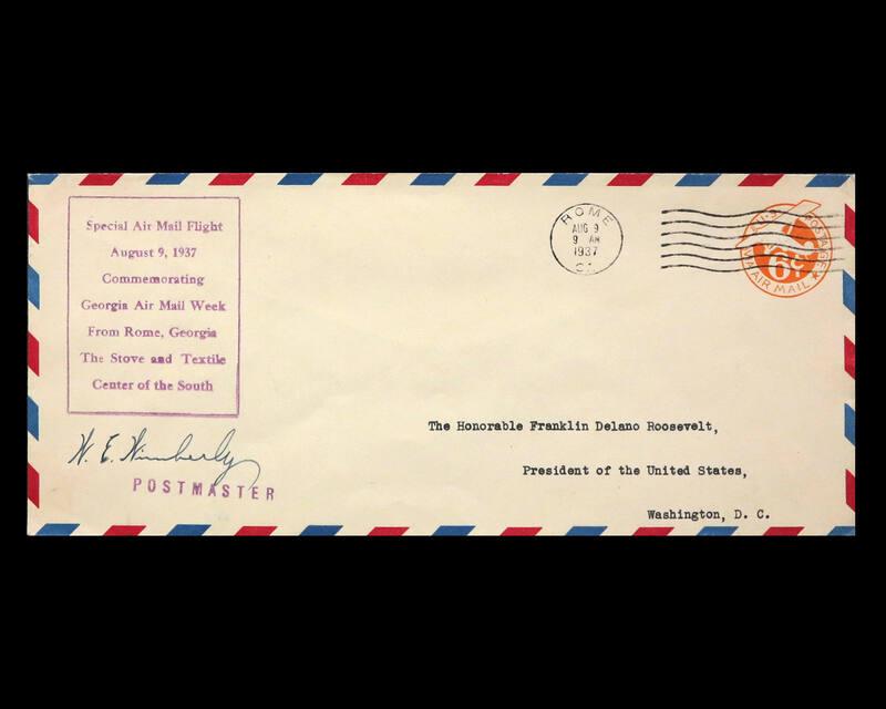 Georgia Air Mail Week U.S. Commemorative Cover
