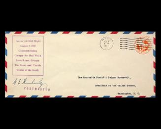 Georgia Air Mail Week U.S. Commemorative Cover