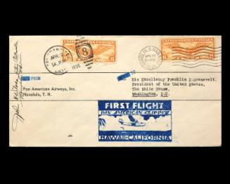 Pan American Clipper First Flight U.S. Commemorative Cover