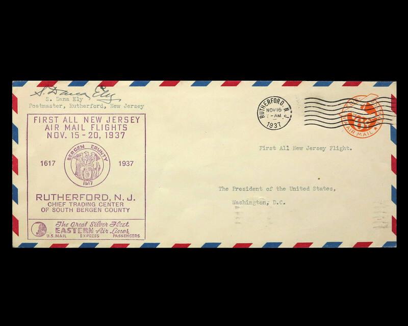 New Jersey First Flights U.S. Commemorative Cover