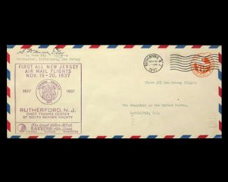 New Jersey First Flights U.S. Commemorative Cover