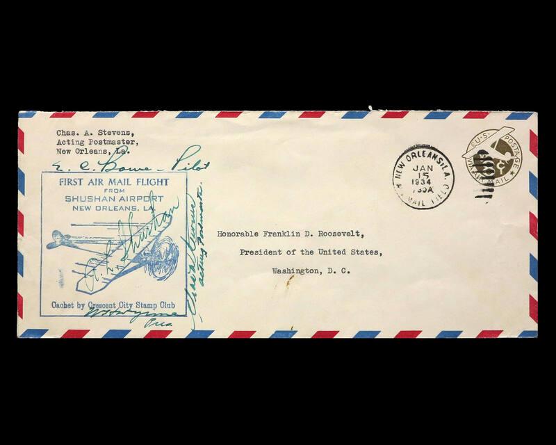 New Orleans, Louisiana First Flight U.S. Commemorative Cover