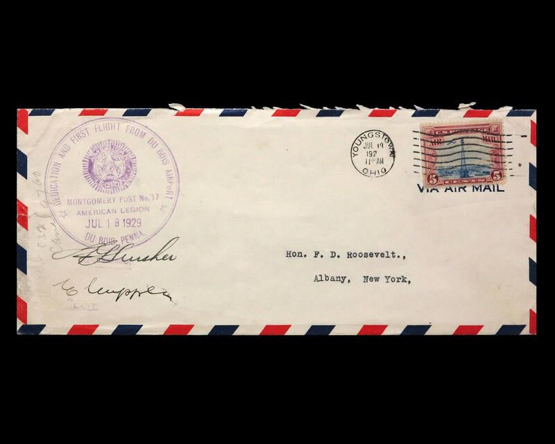 DuBois, Pennsylvania  Airport First Flight U.S. Commemorative Cover