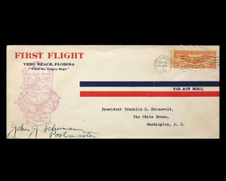 Vero Beach, Florida First Flight U.S. Commemorative Cover