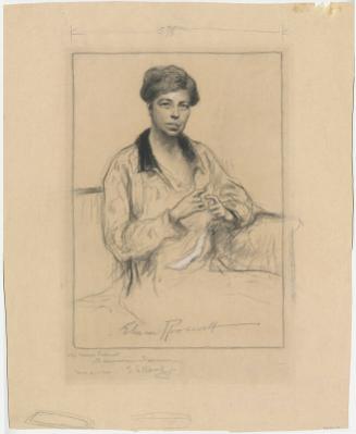 Drawn Portrait of Eleanor Roosevelt