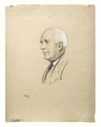 Drawn Portrait of Norman Hezekiah Davis