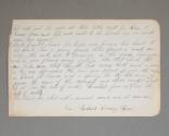 Handwritten quote from Buliver's "Coming Race".  Image courtesy of the Franklin D. Roosevelt Pr…