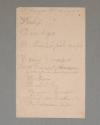 Pencil list of trees and plantings (verso of image 086).  Image courtesy of the Franklin D. Roo…