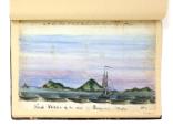 MO 1975.33a.15: U.S. Ship Dale    Lt. Comd. Yard at isla Pericos - Gulf of Panama / Naval Sketc…