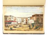 MO 1975.33a.29: Defeat of 400 Mexican troops at Guaymas Novm. 17th 1847 by 70 US Seamen and Mar…