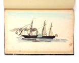 MO 1975.33a.35: Watercolor sketch of the ship, CHILE.

Image courtesy of the Franklin D. Roos…