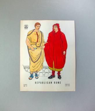 Development of Western Costume, Plate 14: Republican Rome