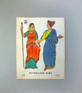 Development of Western Costume, Plate 15: Republican Rome