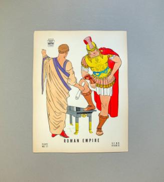 Development of Western Costume, Plate 17: Roman Empire