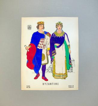 Development of Western Costume, Plate 20: Byzantine