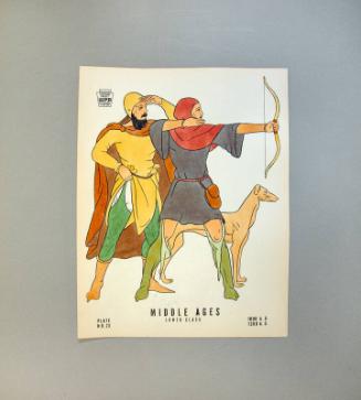 Development of Western Costume, Plate 23: Middle Ages Lower Class