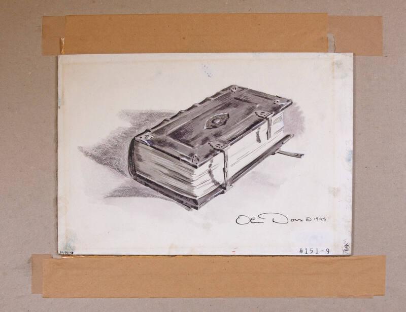 Illustration for Franklin Roosevelt at Hyde Park: The Roosevelt Family Bible
