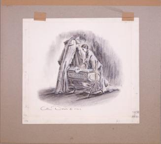 Illustration for Franklin Roosevelt at Hyde Park: The Bassinet