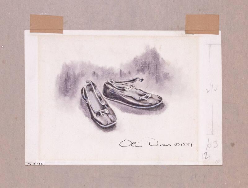 Illustration for Franklin Roosevelt at Hyde Park: Baby Shoes